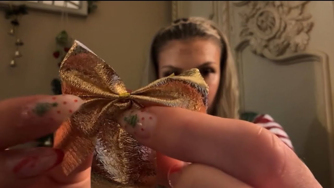 asmr: elf fixes you after a reindeer tramples you | hair brushing, personal attention & whispering