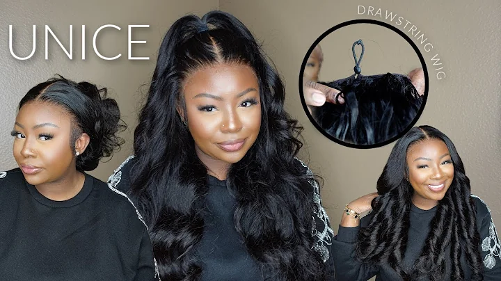 NEW Versatile HD Wig Install!Pre Everything ByeByeCap Glueless Wig| Drawstring+3 Styles|UNice Hair