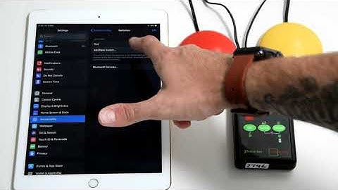 Setting up 2 switches to Manual Scan on iPad, with an APPlicator