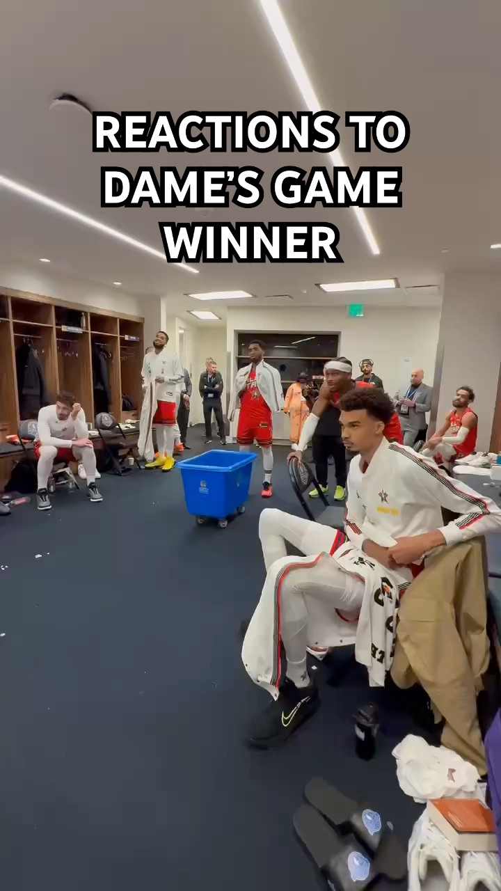 Chuck’s global stars react to Damian Lillard’s game winner