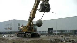 CAT 385B UHD Steenkorrel Oudtzwanenburg. Deel 2