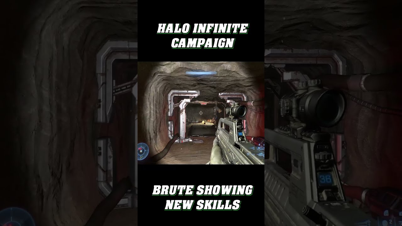 Brute Showing New Skills - Halo Infinite 