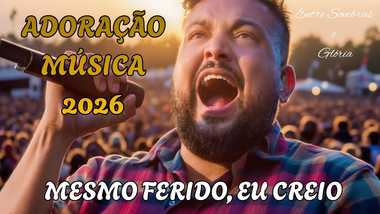 MESMO FERIDO, EU CREIO 🙏🔥 | Louvor de Fé e Superação 2026 | Inspirada no Estilo de Fernandinho