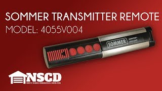 Sommer Direct Drive 4 Button Garage Door Opener Remote 4055v004   310mhz