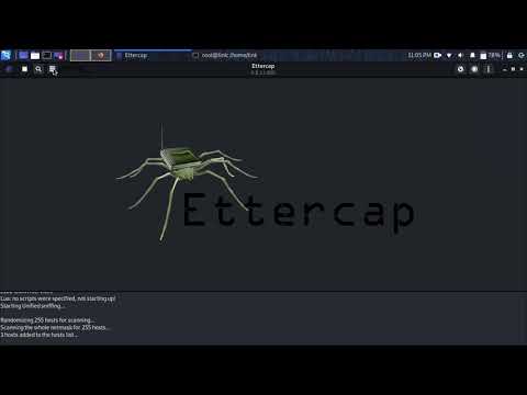 Vídeo: O ettercap é uma ferramenta de segurança?