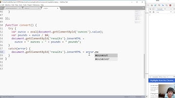 Handling Exceptions in JS