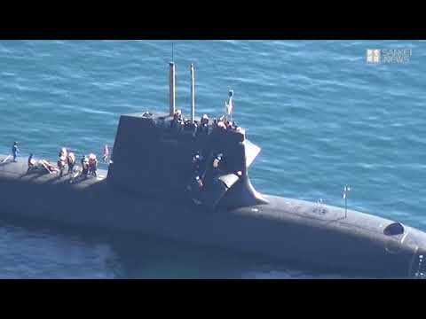 海自「そうりゅう」衝突事故　高知港沖で調査開始