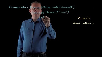 11 - Creating an in-memory XML document with DOM4J