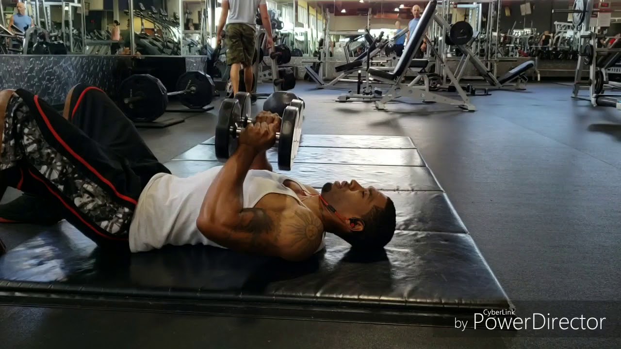 Intense chest workout (raw footage) YouTube