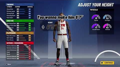 6’7” Demigod Power Forward Build