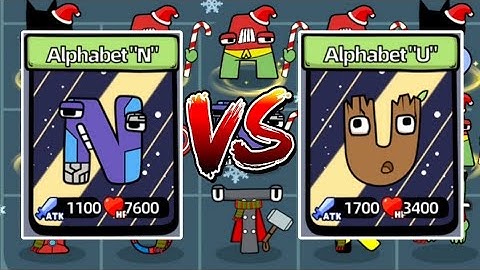 MERGE Alphabet: 2D Fusion Fight - Merge Battles ( series 5 )