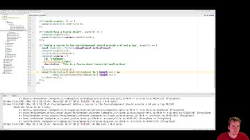 MEAN STACK with Angular4 part 17 - Adding course information to Course Component