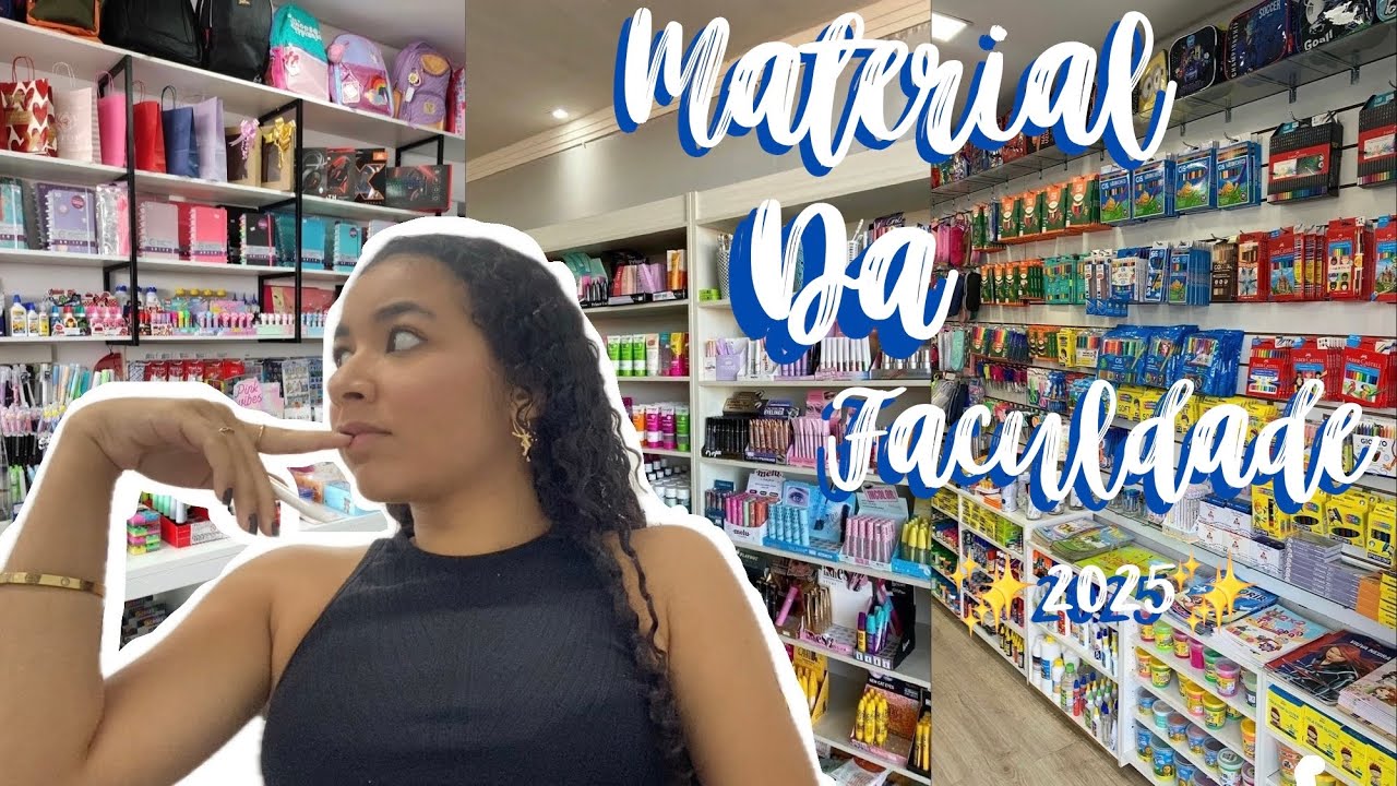 COMPRANDO MEU MATERIAL PARA A FACULDADE(será que comprei os materiais certos ??)