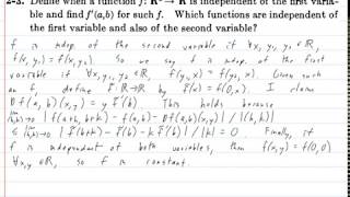 Spivak Chapter 2 Exercise 3