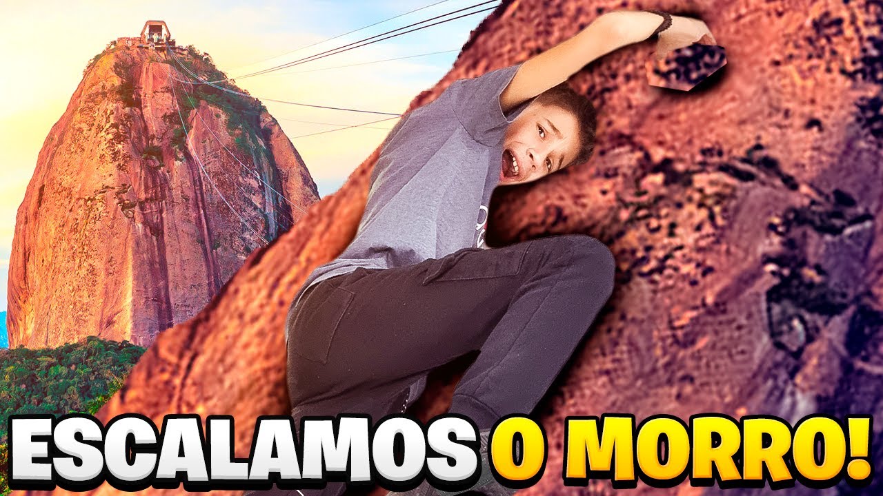 ESCALAMOS O MORRO DO PÃO DE AÇÚCAR NO RIO DE JANEIRO🤩