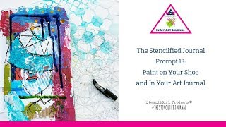 The Stencilfied Journal Prompt 13:Paint on Your Shoe and In Your Art Journal
Prompt 13 of #thestencilfiedjournal project asks us to stencil and stamp with our shoes. Find out how I made the prompt work for me in this process video.
You can find the blog post here: https://myscrapbookevolution.com/the-stencilfied-journal-prompt-13-paint-on-your-shoe-and-in-your-art-journal/
Be sure to check out Tina Walkers Take on the prompt at her blog: https://adogslife-thirteen.blogspot.com/2018/08/thestencilfiedjournal-project-prompt-13.html The Stencilfied Journal Prompt 13:Paint on Your Shoe and In Your Art Journal