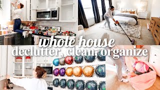 DECLUTTERING MY WHOLE HOUSE + ORGANIZE AND CLEAN 2024