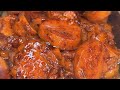 Southern style candied yams stove top