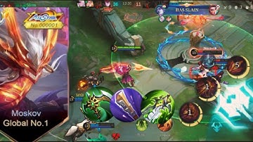 GLOBAL MOSKOV FULL ATTACK SPEED BUILD IS SO BROKEN!! (SPEED HACK) MOSKOV BEST BUILD 2025!