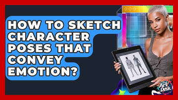 How To Sketch Character Poses That Convey Emotion? - The Virtual Art Desk