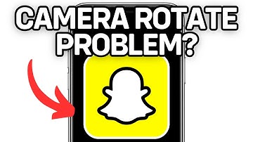 HOW TO FIX SNAPCHAT CAMERA ROTATE PROBLEM 2024! (FULL GUIDE)