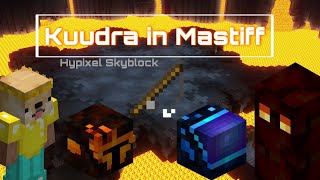 How to beat kuudra in mastiff armor (Hypixel Skyblock Ironman Guide)