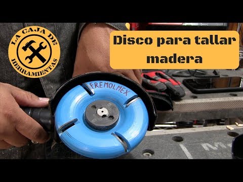 DISCO PARA DESBASTE DE MADERA FREMOLMEX - YouTube