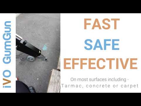 GumGun - Gum removal from Tarmac