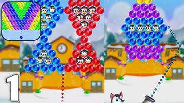 Bubble Pop Games : Shooter Cash - Gameplay Walkthrough Part 1 All Levels (Android & iOS)