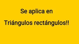 Teorema de Pitágoras en 2 minutos