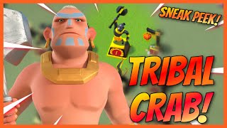 TRIBAL Mega Crab - SNEAK PEEK ? // Boom Beach Warships