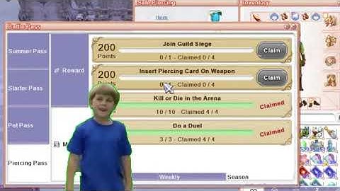 doing battlepass quest | Flyff Universe