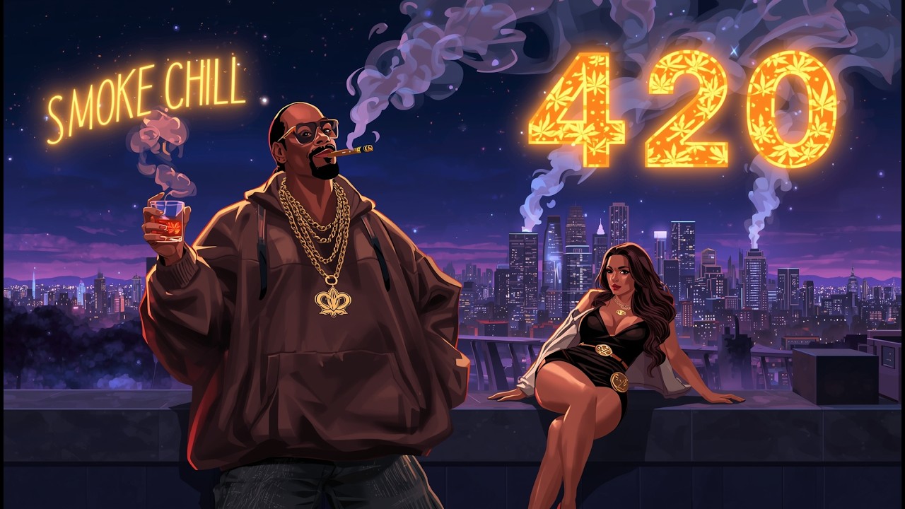 Rap 420 🍃 🔥 Snoop Dogg • Dr. Dre • 50 Cent | Mix Relaxante para Curtir a Fumaça de Maconha