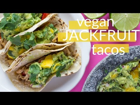 Vegan Jerk Jackfruit Tacos | How to Cook Jackfruit