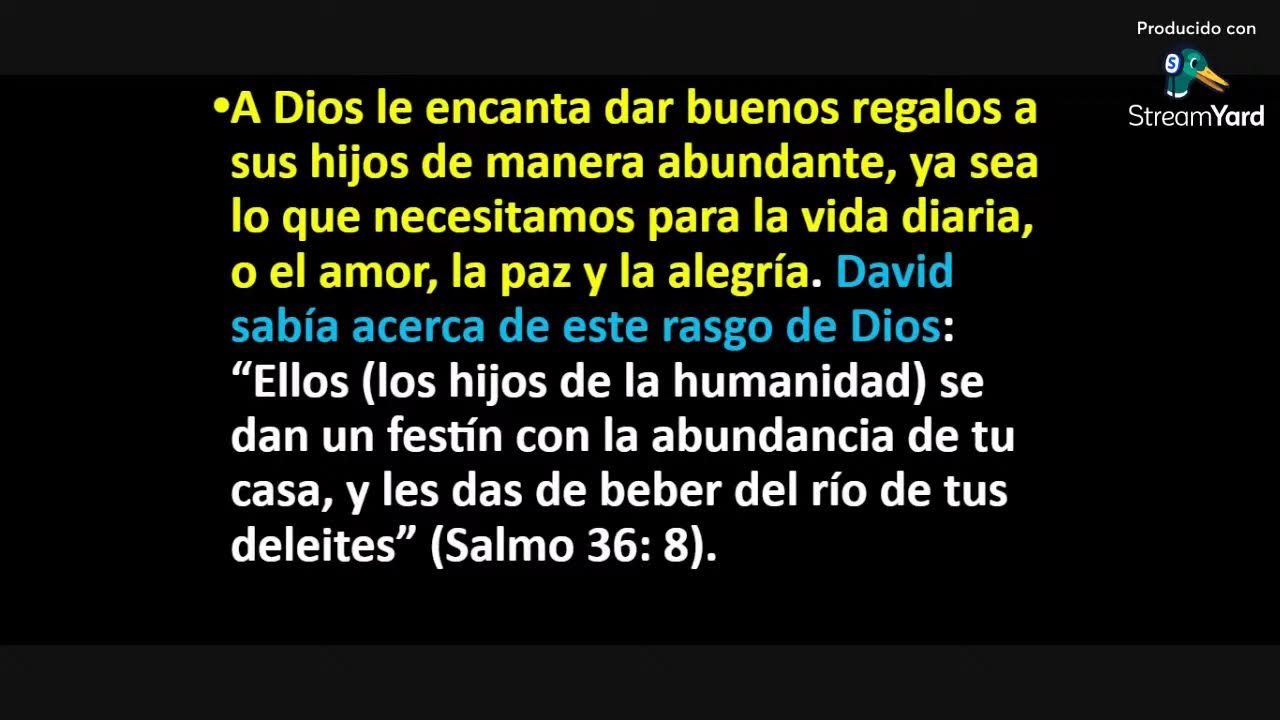 Tema: POR QUÉ BENDICEN A LAS PERSONAS, Y LUEGO PIERDEN LAS BENDICIONES