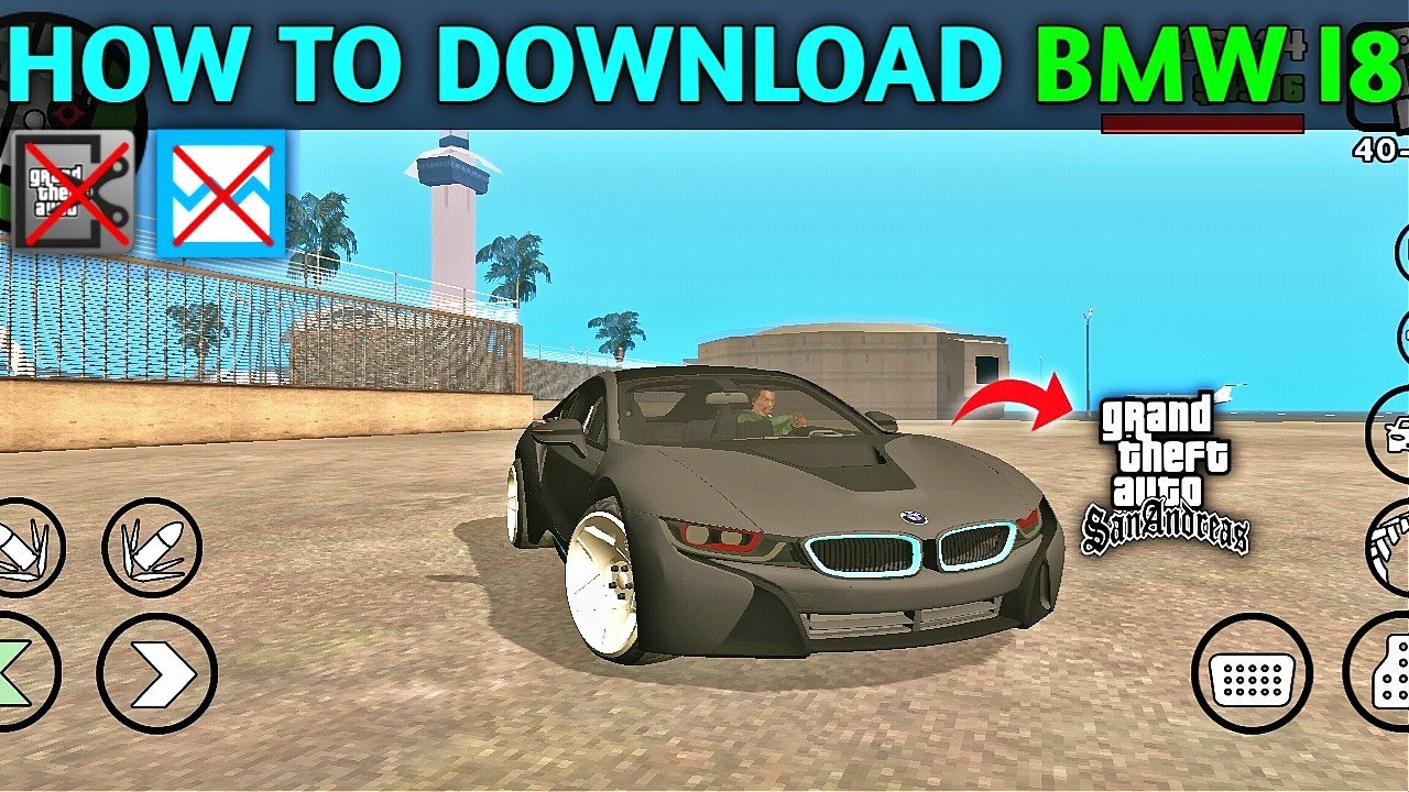 How To Download Bmw I8 Car Mod In GTA SA Without Gta Img Tool And Txd ...