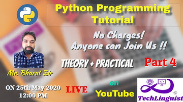 Python Tutorial From Basic - Part 4