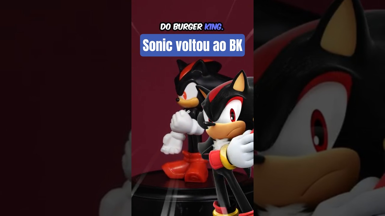 A escultura do SONIC é a pior da nova coleção do BK 🫠
