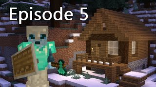 Building up my new Cozy Cabin | Hardcore Minecraft 1.21 Episode 5
