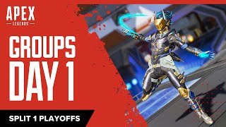 ALGS Year 3 Split 1 Playoffs - Day 1 Groups | Apex Legends