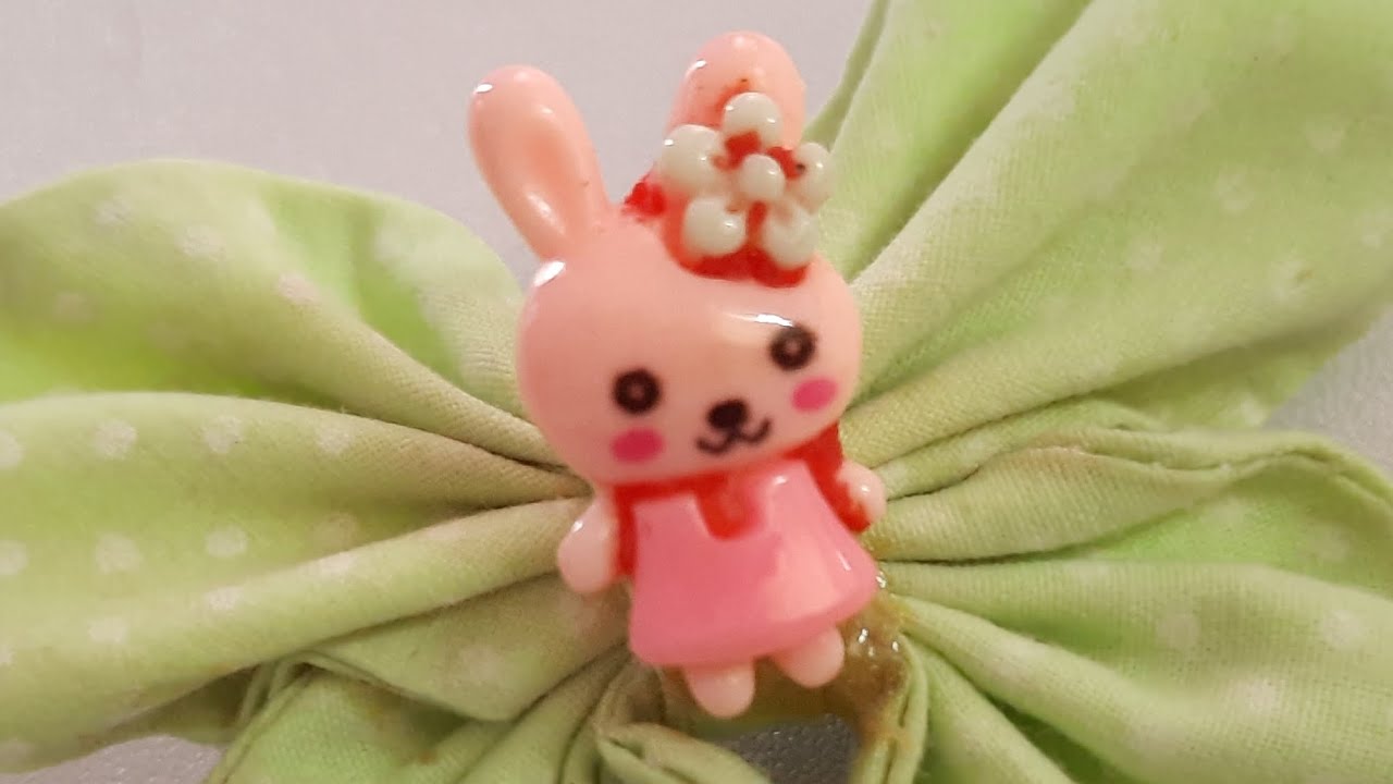 Hair accessories making at home/ Diy clip/ Hair clip making at home