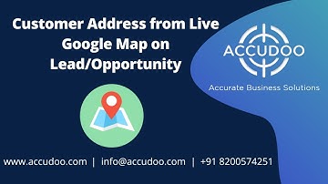 Fetch Customer Address on Lead/Opportunity from Google Map in Odoo #odoo #odoo14 #odoo15 #googlemaps