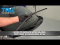 How to Replace Wiper Blades 1999-2005 Volkswagen Jetta
