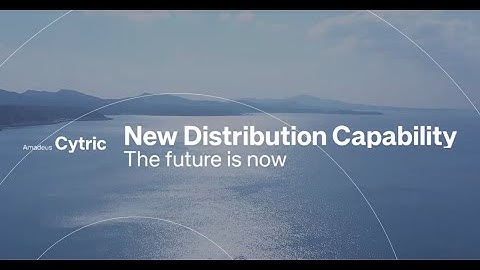 Smarter booking and seamless access to NDC content via Amadeus Cytric