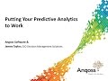 Putting your Predictive Analytics to Work - Webcast