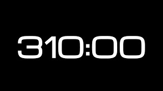 310 Minute Countdown Timer / NO SOUND