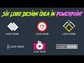 Logo design idea in powerpoint  logo design tutorial 2020