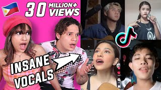 WHY is SINGING so easy for them!? | Latinos react to VIRAL Filipino Singers| Vol.14
