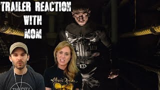 MOM LOSES HER MIND FOR THE PUNISHER NETFLIX TRAILER!