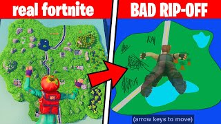 i played BAD Fortnite RIP-OFFS until Season 2 comes out